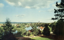 Hedemora, Utsikt från Furuliden 1953 Hedemora, Utsikt från Furuliden 1953