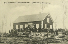Ev. Lutherska Missionshuset. Betanina, Manskog Ev. Lutherska Missionshuset. Betanina, Manskog