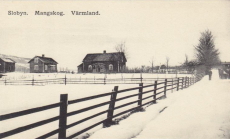 Slobyn. Mangskog. Värmland 1910 Slobyn. Mangskog. Värmland 1910