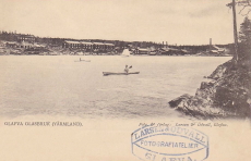 Glafva Glasbruk, Värmland 1904 Glafva Glasbruk, Värmland 1904