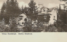 Villan Emilshöjd, Glafva Glasbruk 1915 Villan Emilshöjd, Glafva Glasbruk 1915