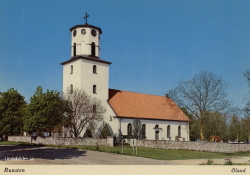 Öland, Runsten Kyrka, 11 kilometer från Glömminge