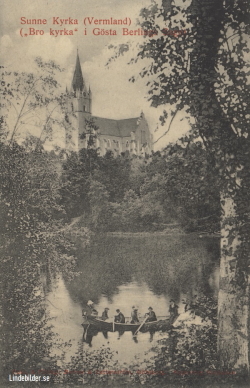 Sunne Kyrka. Vermland 1902 Sunne Kyrka. Vermland 1902