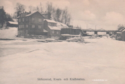 Skönnerud, Kvarn och Kraftstation