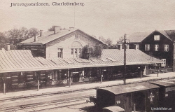 Järnvägsstationen, Charlottenberg