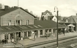 Järnvägsstationen, Charlottenberg Järnvägsstationen, Charlottenberg