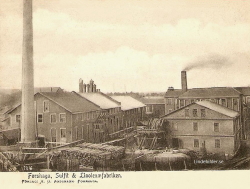Forshaga. Sulfit & Linoleumfabriken 1905 Forshaga. Sulfit & Linoleumfabriken 1905