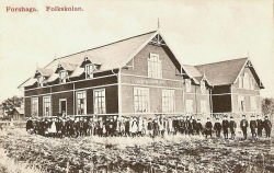 Forshaga, Folkskolan 1917 Forshaga, Folkskolan 1917