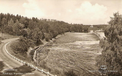 Forshaga. Klarälven vid Löved 1962