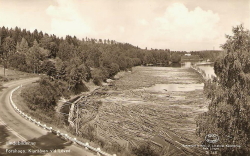 Forshaga. Klarälven vid Löved 1962