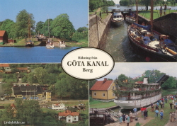 Hälsning från Göta Kanal. Berg 1996