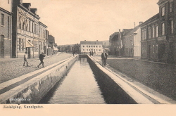 Jönköping. Kanalgatan 1910 Jönköping. Kanalgatan 1910