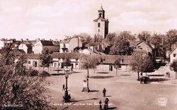 Jönköping. Kristinakyrkan från Östra Torget 1938