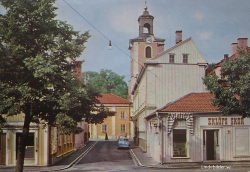 Jönköping. Kristine Kyrka från Östra Torget Jönköping. Kristine Kyrka från Östra Torget
