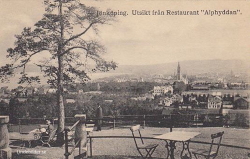 Jönköping, Utsikt från Restaurant Aplhyddan 1912