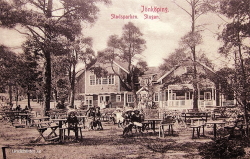 Jönköping. Stadsparken Stugan 1912 Jönköping. Stadsparken Stugan 1912