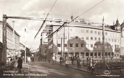 Jönköping. Klaffbron och Östra Storgatan Jönköping. Klaffbron och Östra Storgatan