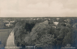 Osby. Utsikt från kyrktornet