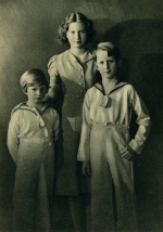 Astrids barn, Albert II, Josephine Charlotte, Baudouin I