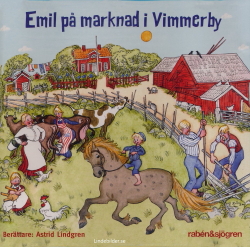 Emil på marknad i Vimmerby Emil på marknad i Vimmerby