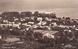 Flygfoto över Båstad 1953