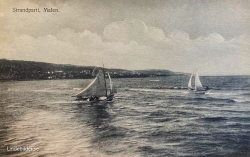 Strandparti, Malen 1916