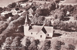 Flygfoto över Östra Karup Flygfoto över Östra Karup