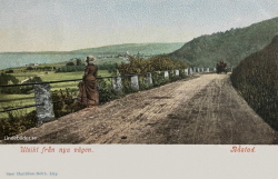 Utsikt från nya vägen, Båstad 1904