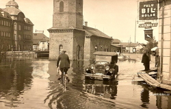 Falun.  Översvämningen 1916