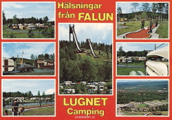 Hälsningar från Falun, Lugnet camping 1985