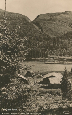 Bydalen Hovde fäbodar och Dromskåran 1944 Bydalen Hovde fäbodar och Dromskåran 1944