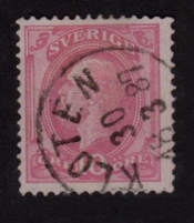 Kloten Frimärke 30/3 1887