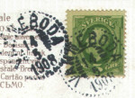 Vanneboda Frimärke 14/5 1908 Vanneboda Frimärke 14/5 1908