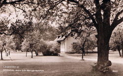 Horndal, Motiv från Herrgårdsparken 1948 Horndal, Motiv från Herrgårdsparken 1948