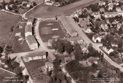 Flygfoto över Krylbo 1958