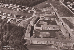 Flygfoto över Krylbo 1958