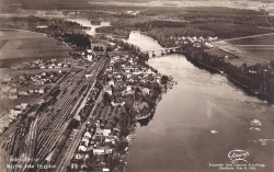 Krylbo från flygplan 1937 Krylbo från flygplan 1937
