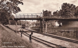 Krylbo. Viadukten över Järnvägen