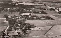 Flygfoto över Folkärna