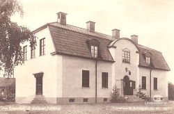 Nya Kommunal & skolhuset, Folkärna 1932 Nya Kommunal & skolhuset, Folkärna 1932