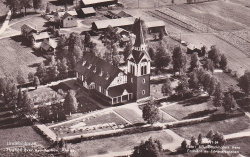 Fltgbild över nya Kyrkan, Älvros Fltgbild över nya Kyrkan, Älvros