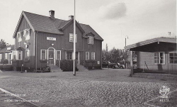 Hede. Järnvägsstationen Hede. Järnvägsstationen