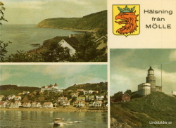 Hälsning från Mölle 1970