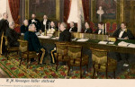 Oscar II på statsråd 1905 Oscar II på statsråd 1905