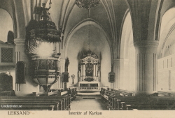Leksand, Interior av Kyrkan