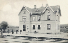 Vasselhyttan Järnvägsstationen 1914 Vasselhyttan Järnvägsstationen 1914