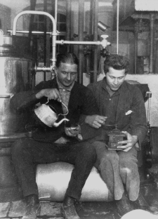 Vasselhyttans Mejeri, Interiör 1930 Vasselhyttans Mejeri, Interiör 1930