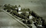 Fellingsbro flygfoto över Kyrkan