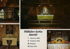 Hällefors, Kyrka interiör