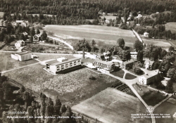Nyhyttan Kurort Och Enskilt Sjukhem, Järnboås. Flygfoto 1963 Nyhyttan Kurort Och Enskilt Sjukhem, Järnboås. Flygfoto 1963